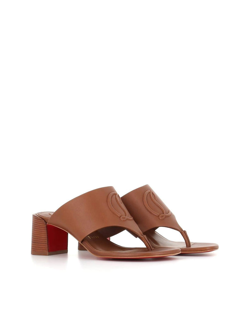 Christian Louboutin Flip-flop Cl Tongamule 55mm - Women - Piano Luigi