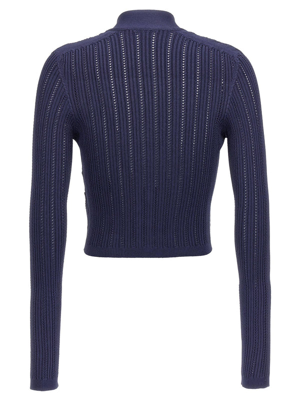 Balmain Short Knit Cardigan - Women - Piano Luigi