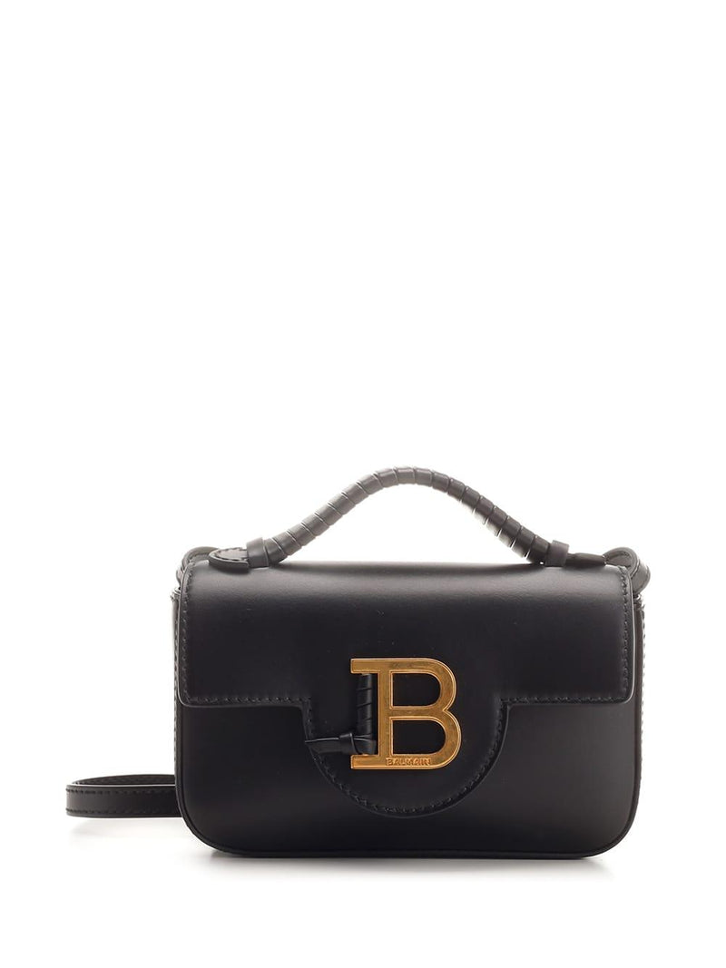 Balmain B-buzz Leather Mini Bag - Women - Piano Luigi