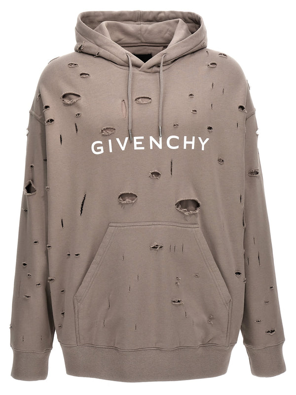 Givenchy Logo Hoodie - Men - Piano Luigi