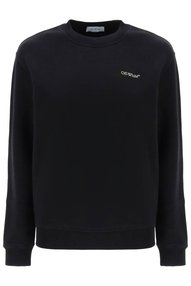 Off-White Crew-neck Sweatshirt With Diag Motif - Women - Piano Luigi