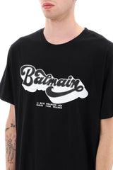 Balmain Black Cotton T-shirt - Men - Piano Luigi