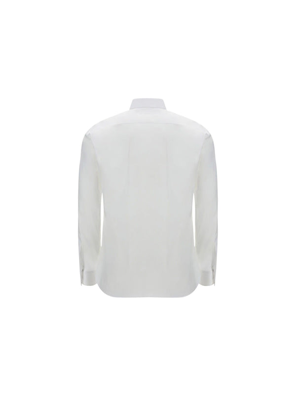 Dsquared2 White Cotton Blend Shirt - Men - Piano Luigi