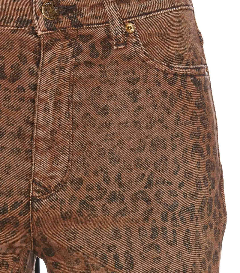 Golden Goose Leopard Print Golden Collection Skinny Jeans - Women - Piano Luigi