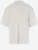 Off-White Cotton T-shirt With Logo - Men - Piano Luigi