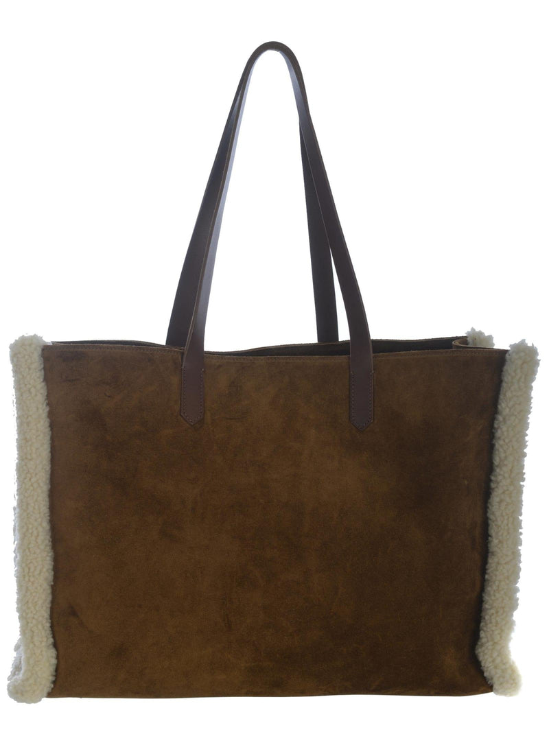 Bag Golden Goose california East-west In Suede - Women - Piano Luigi