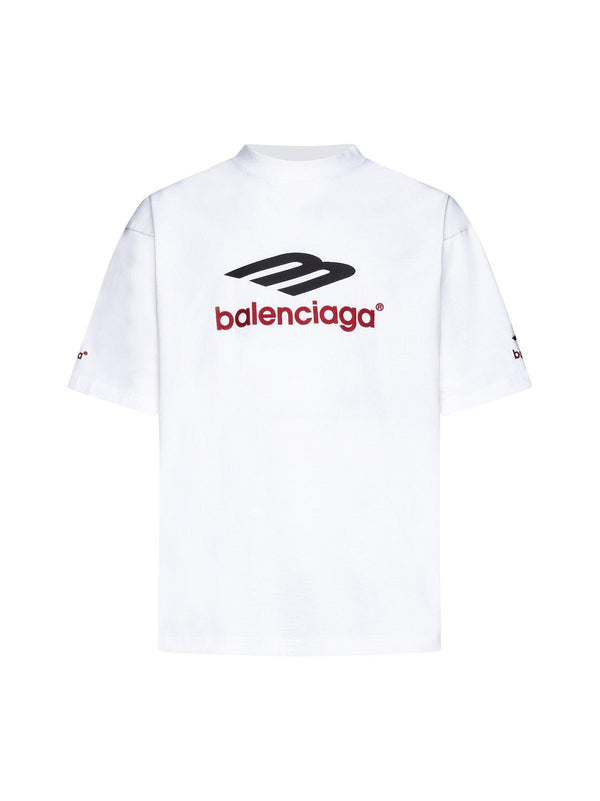 Balenciaga 3b Icon Printed Large-fit T-shirt - Men - Piano Luigi