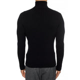 Balenciaga Cashmere Blend Rib Knit Turtleneck - Men - Piano Luigi