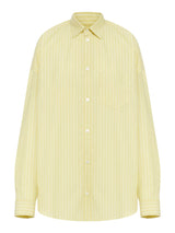 Balenciaga Cocoon Shirt Striped Poplin - Women - Piano Luigi