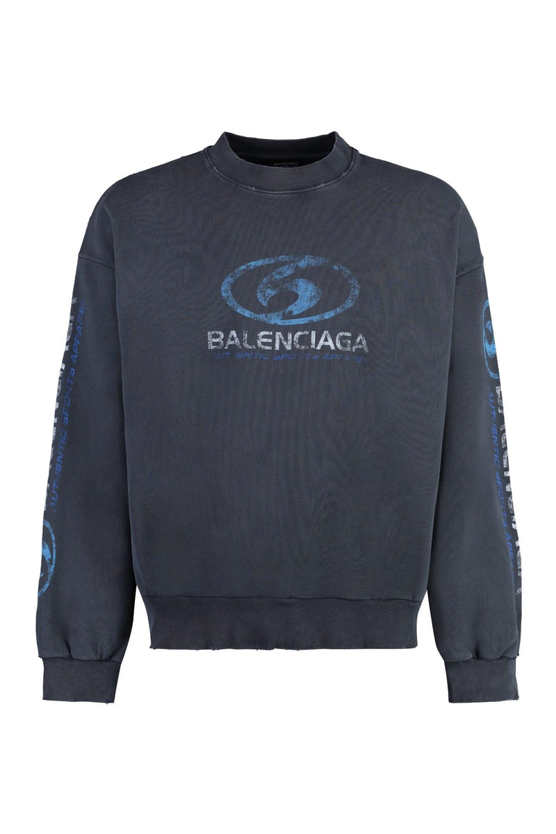 Balenciaga Cotton Crew-neck Sweatshirt - Men - Piano Luigi