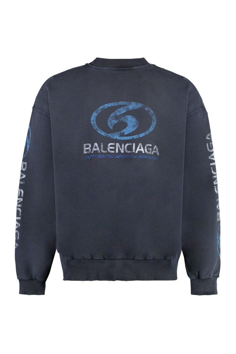 Balenciaga Cotton Crew-neck Sweatshirt - Men - Piano Luigi