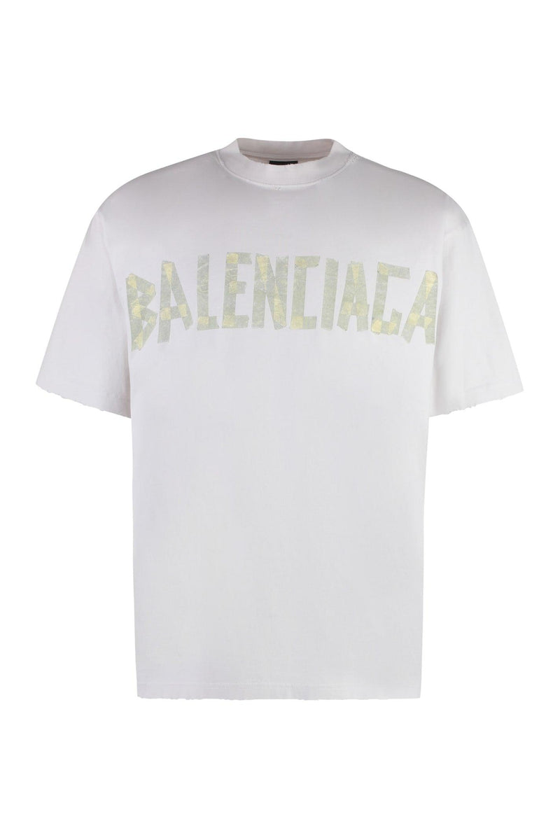 Balenciaga Cotton Crew-neck T-shirt - Men - Piano Luigi