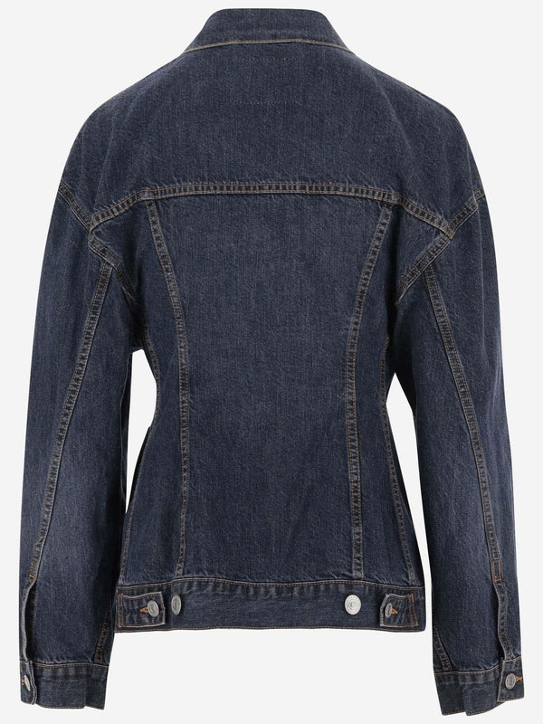 Balenciaga Cotton Denim Jacket - Women - Piano Luigi