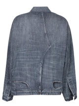 Balenciaga Deconstructed Blue Jacket - Men - Piano Luigi