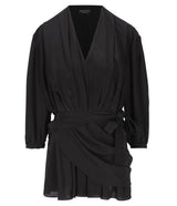 Balenciaga Draped Silk Dress - Women - Piano Luigi