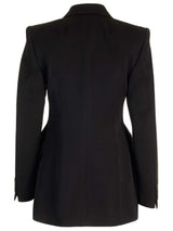 Balenciaga Hourglass Double-breasted Jacket - Women - Piano Luigi