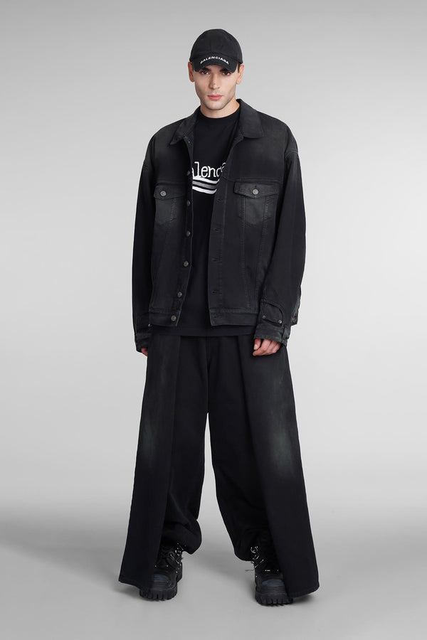 Balenciaga Jeans In Black Cotton - Men - Piano Luigi