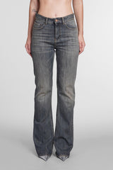 Balenciaga Jeans In Blue Cotton - Women - Piano Luigi