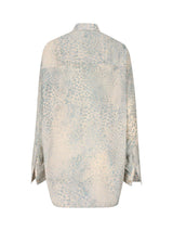 Balenciaga Leo Bleached Long-sleeved Shirt - Women - Piano Luigi