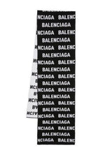 Balenciaga Logo Intarsia Scarf - Men - Piano Luigi