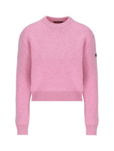 Balenciaga Logo Patch Knitted Jumper - Women - Piano Luigi