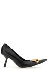 Balenciaga Logo Plaque Pointed-toe Heels - Women - Piano Luigi