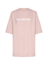 Balenciaga Logo Printed Oversized T-shirt - Women - Piano Luigi