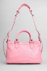 Balenciaga Neo Cagole Tote M Hand Bag In Rose-pink Leather - Women - Piano Luigi