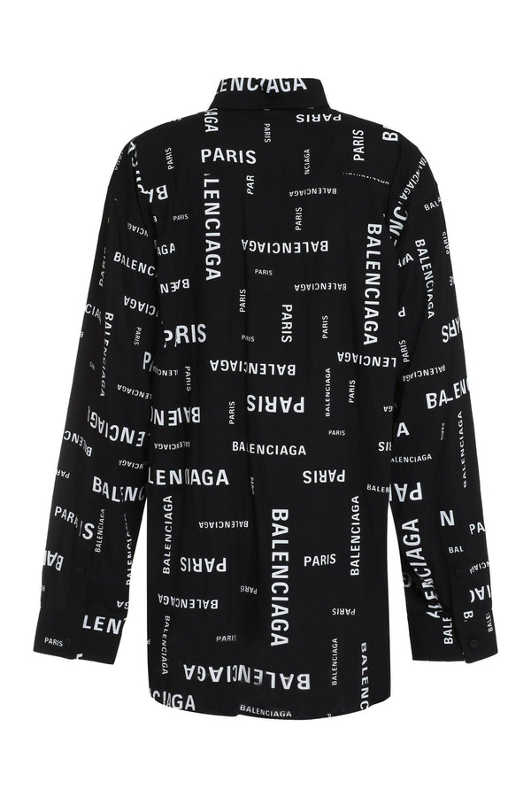 Balenciaga Printed Viscose Shirt - Women - Piano Luigi