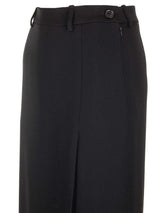 Balenciaga Side Slit Tailored Maxi Skirt - Women - Piano Luigi