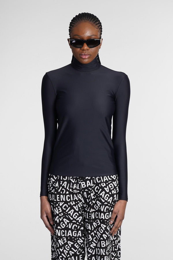 Balenciaga Topwear In Black Polyamide - Women - Piano Luigi