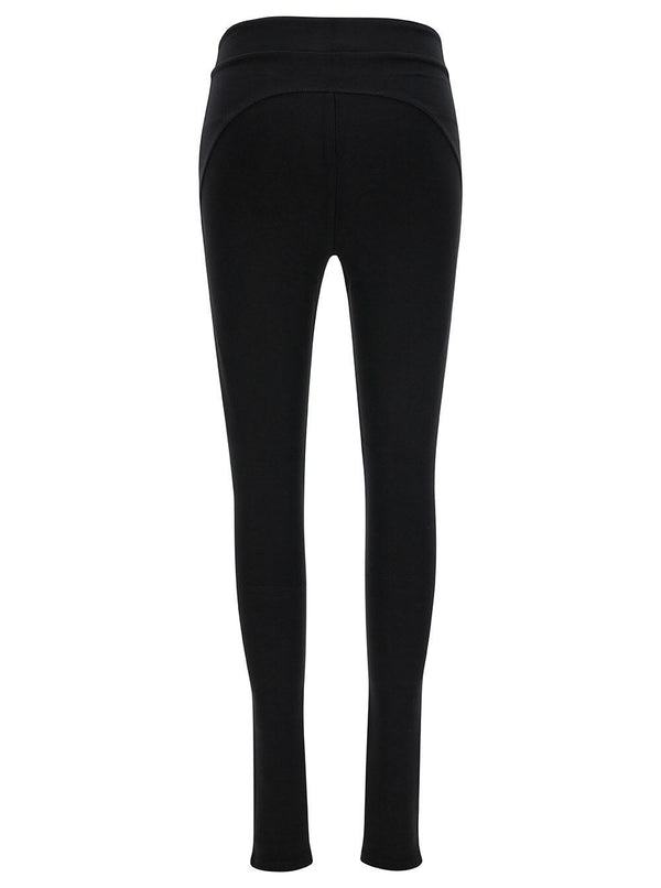 Balmain 6 Btn Jersey Leggings - Women - Piano Luigi