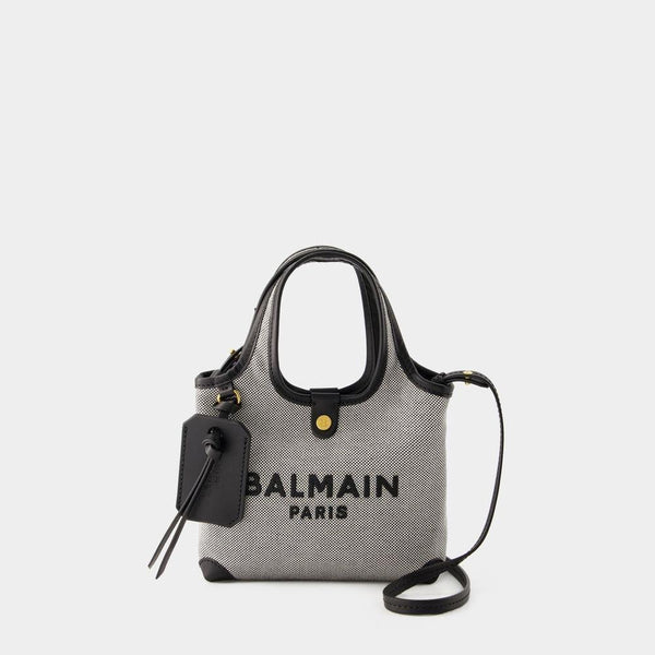 Balmain B Army Mini Grocery Shopper Bag - Women - Piano Luigi