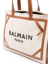 Balmain B-army Shopper Medium-canvas&amp;logo - Women - Piano Luigi