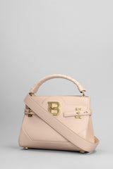 Balmain B Buzz Hand Bag In Rose-pink Leather - Women - Piano Luigi