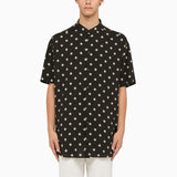 Balmain Black Shirt With Stars - Men - Piano Luigi