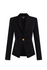 Balmain Blazer With Peak Lapels - Women - Piano Luigi