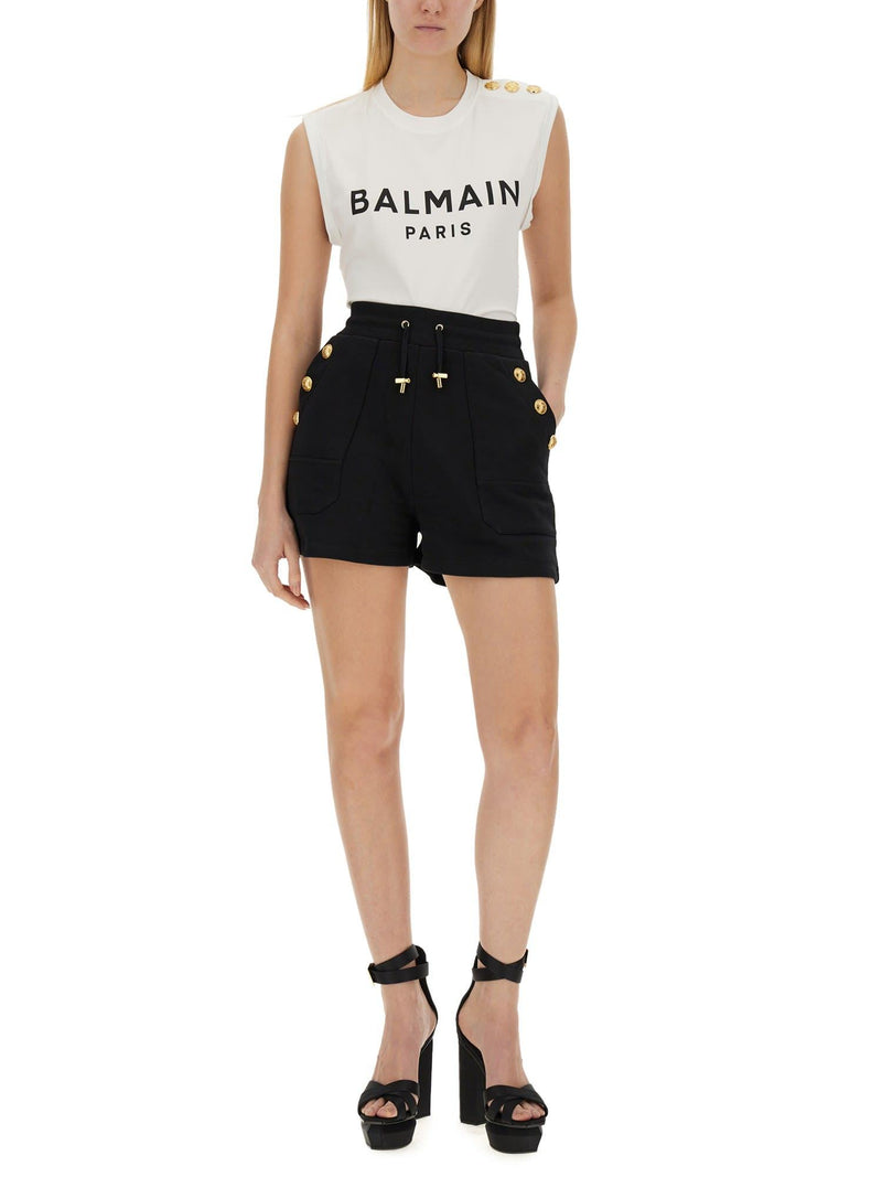 Balmain Camisole With Three Buttons - Women - Piano Luigi