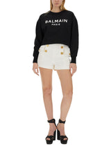 Balmain Cotton Shorts - Women - Piano Luigi