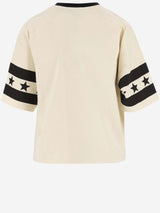 Balmain Cotton T-shirt With Logo - Women - Piano Luigi