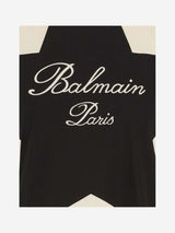 Balmain Cotton T-shirt With Logo - Women - Piano Luigi