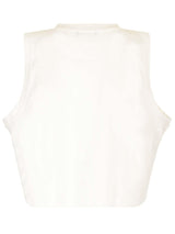 Balmain Cropped Tank Top - Women - Piano Luigi