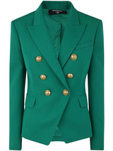 Balmain Double-breasted Tailored Blazer - Women - Piano Luigi