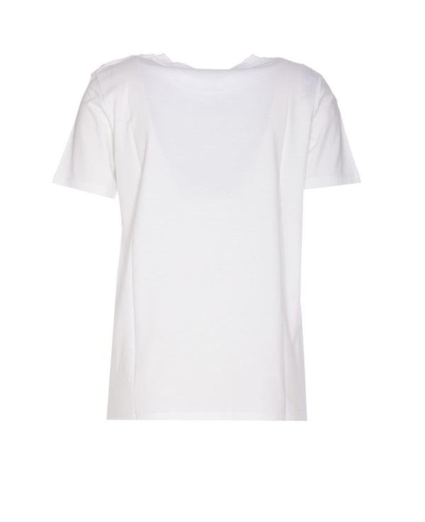 Balmain Ecosustainable Logo T-shirt - Women - Piano Luigi