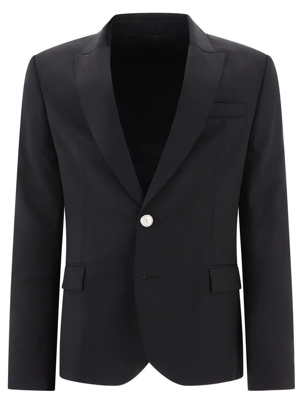 Balmain Flap-pocketed Single-breasted Blazer - Men - Piano Luigi