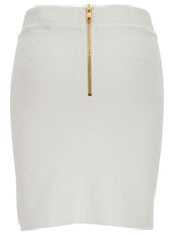 Balmain Hw 6 Btn Knit Short Skirt - Women - Piano Luigi