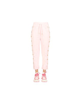 Balmain Jogging Pants With Embossed Buttons - Women - Piano Luigi