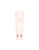 Balmain Jogging Pants With Embossed Buttons - Women - Piano Luigi