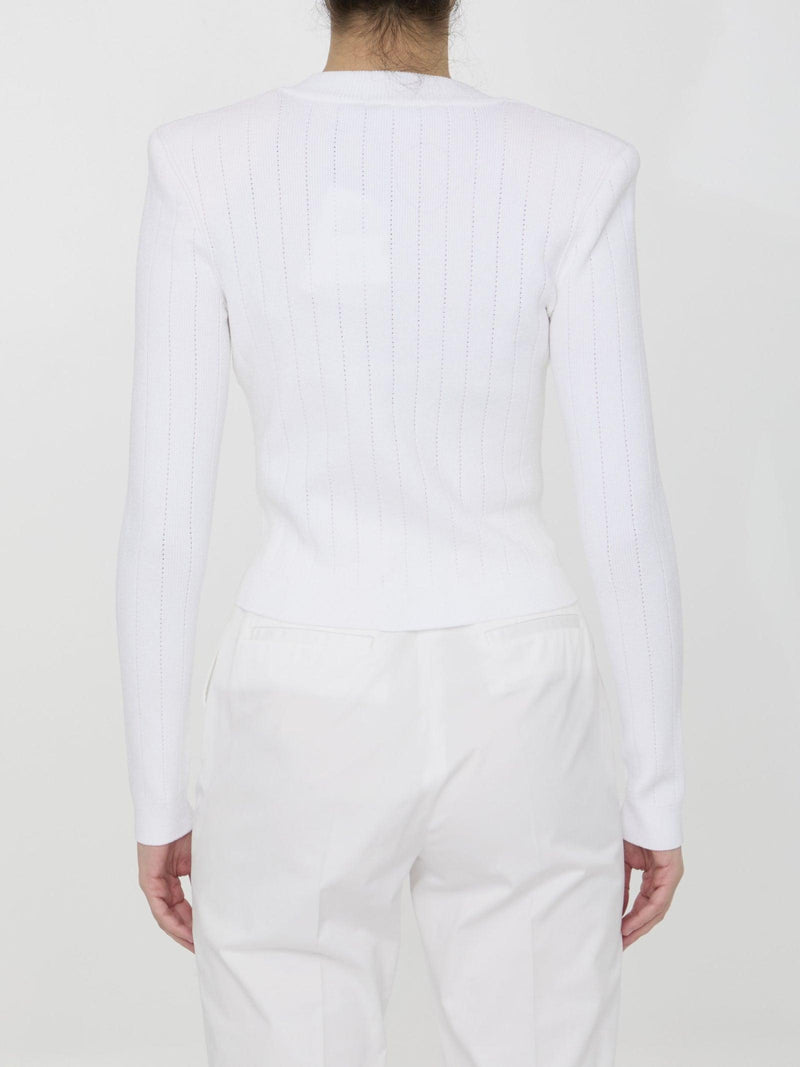 Balmain Knit Cardigan - Women - Piano Luigi