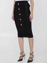 Balmain Knit Skirt - Women - Piano Luigi